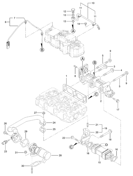 SENSOR-TEMP, EXHAUST