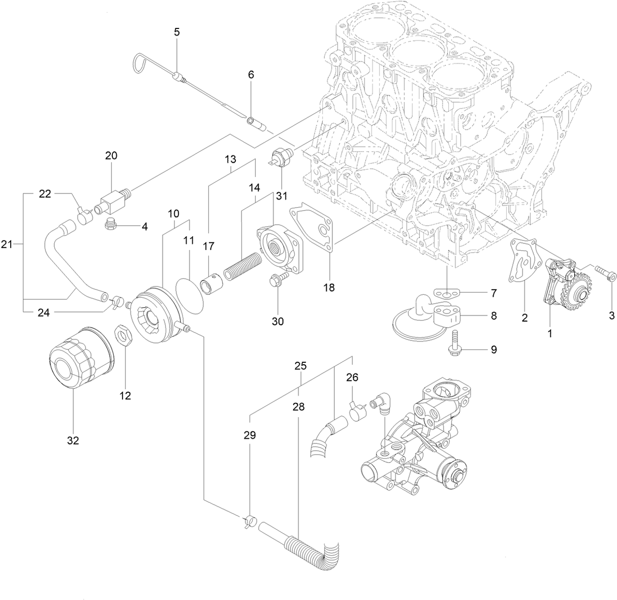 OIL COOLER ASM