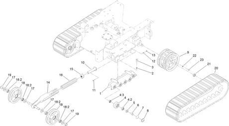 TENSIONER WHEEL ASM