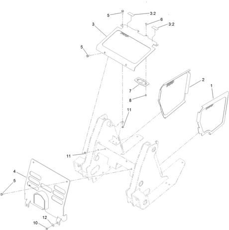 HOOD LATCH/ROD ASM