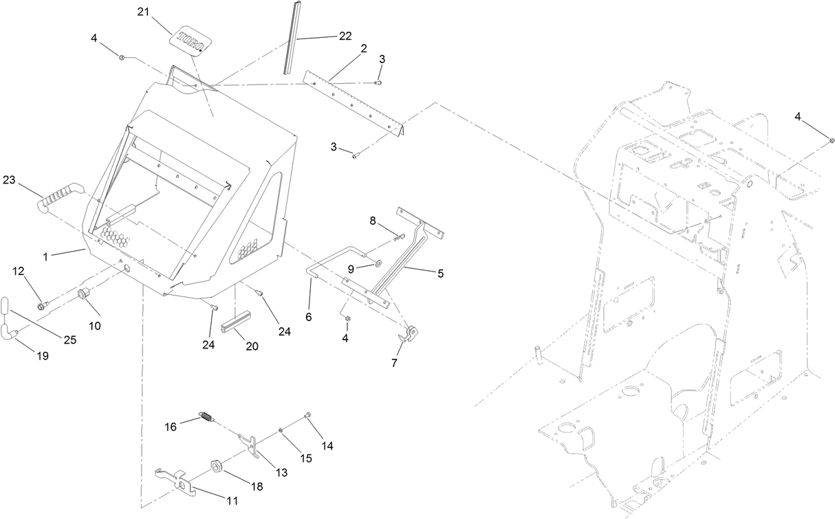 BRACKET-PROP, HOOD
