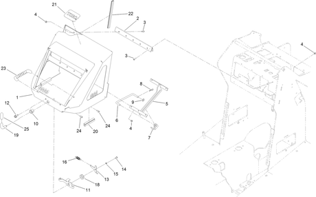 BRACKET-PROP, HOOD