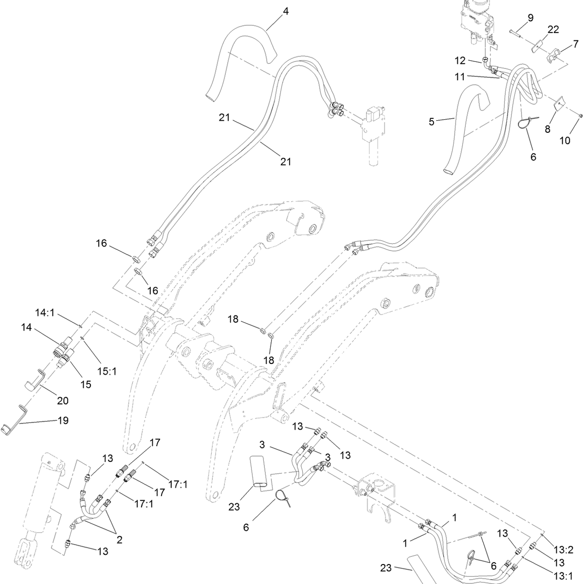 HOSE-HYD (Part #:127-9630) – DINGOPOWER.com