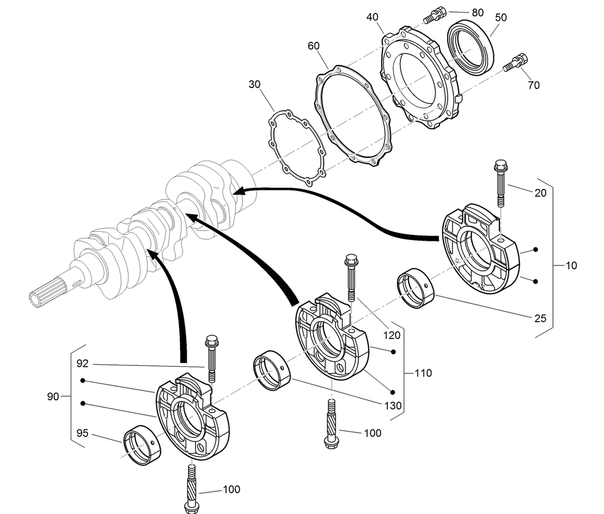 WHEEL BEARING CASE ASM