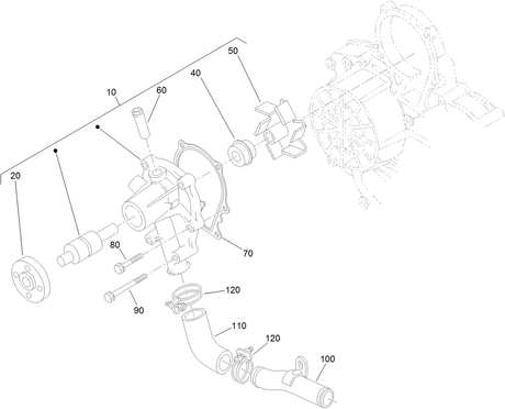 WATER PUMP ASM