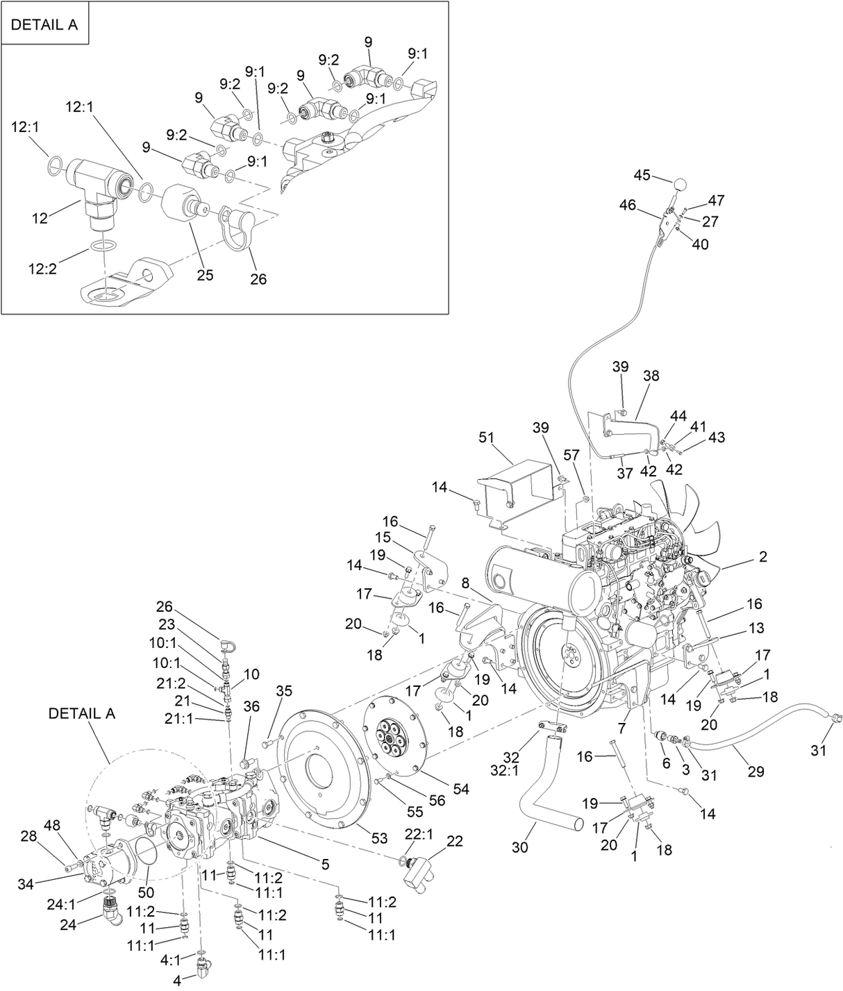 BRACKET-THROTTLE CABLE