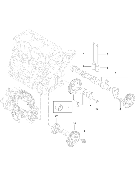 BUSHING-GEAR, IDLE