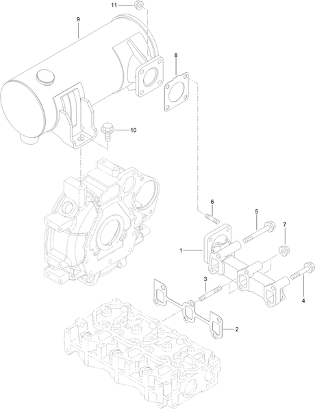 GASKET-MANIFOLD, EXHAUST