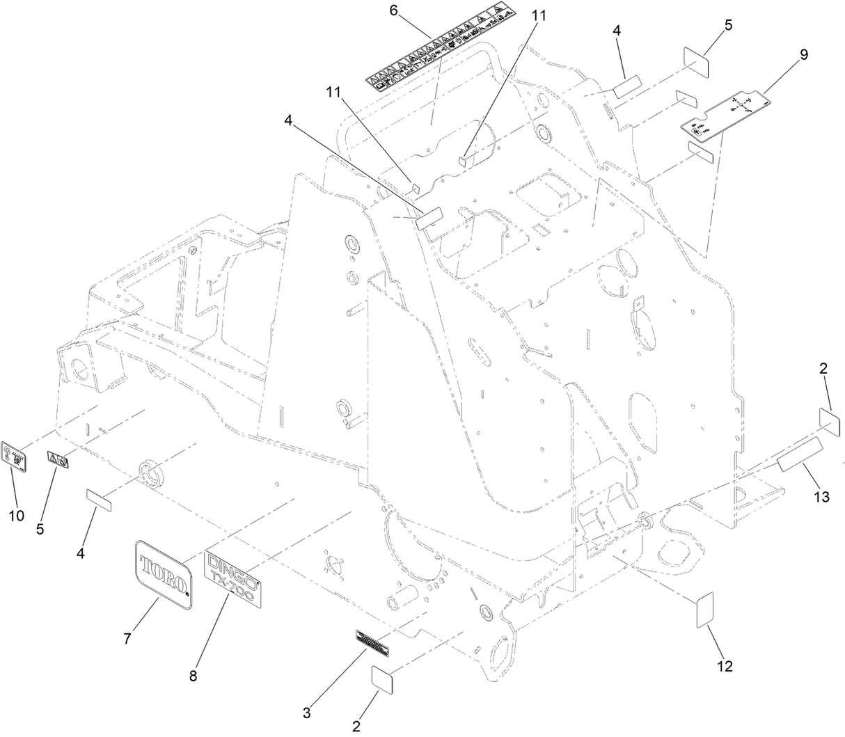 DECAL-PARKING BRAKE