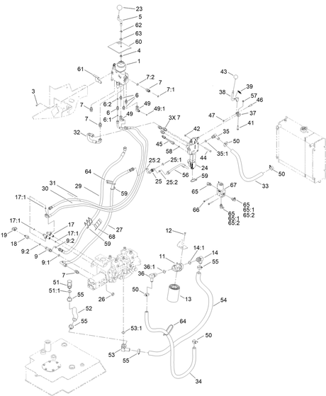 VALVE- AUX, DOUBLE DETENT