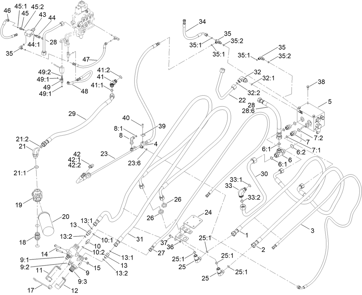 KIT-FEMALE COUPLER, 1/2""
