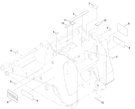 DECAL-CONTROLS, LOADER