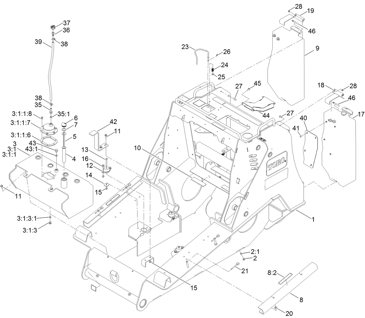 INTAKE CHUTE ASM