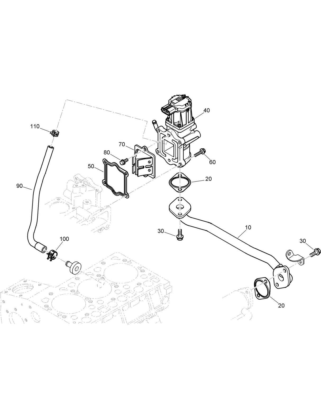E G R VALVE ASM