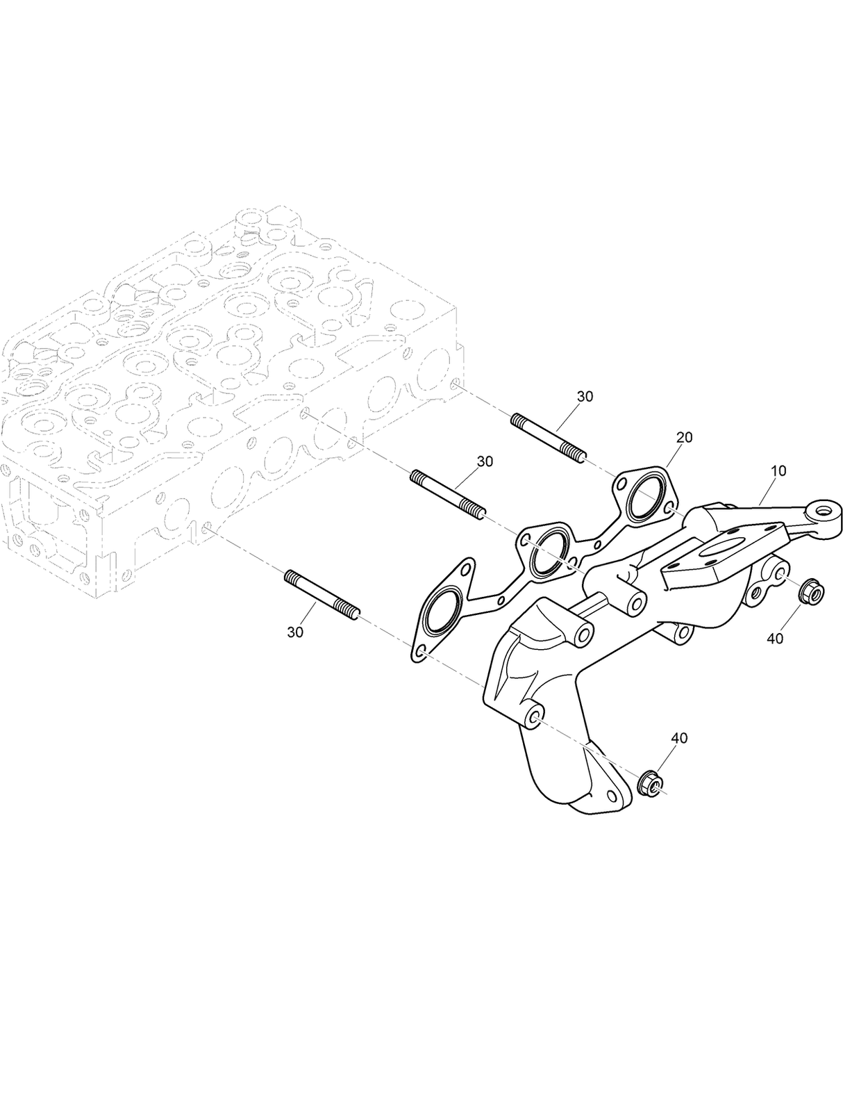GASKET-MANIFOLD, EXHAUST