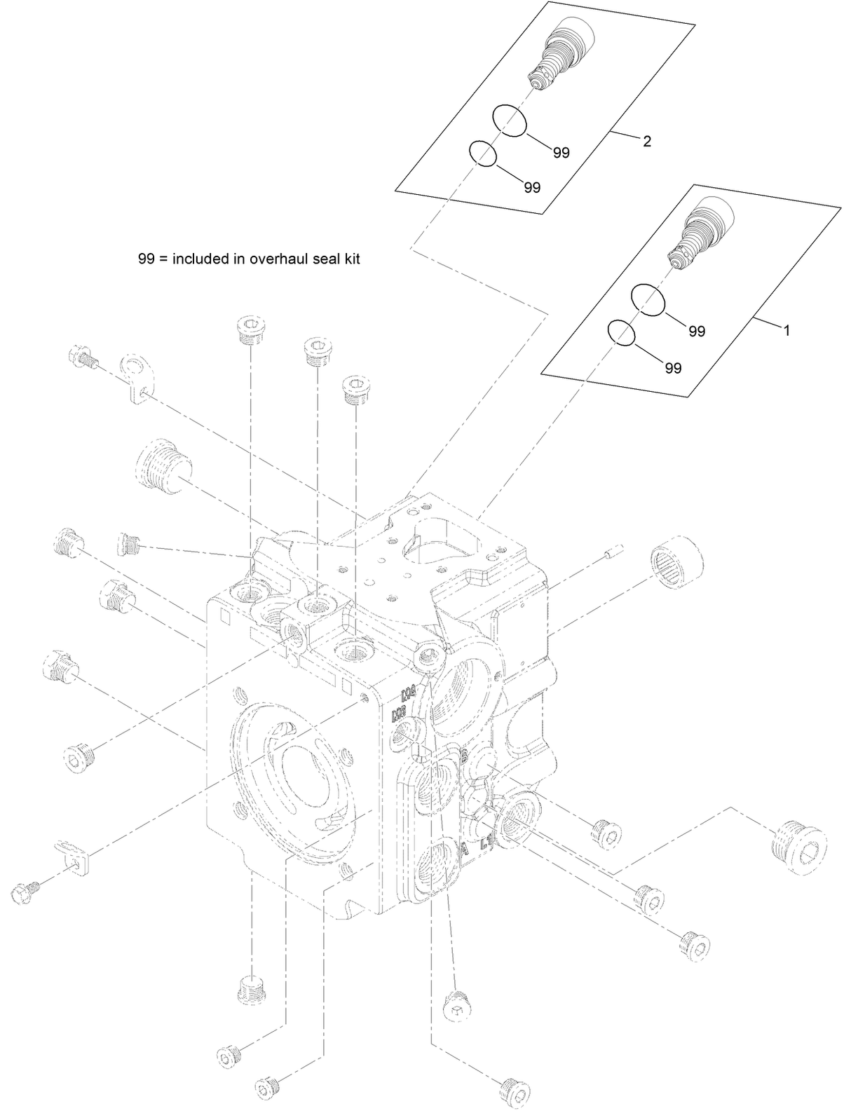 VALVE-RELIEF, HIGH PRESSURE