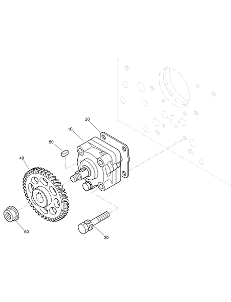 GEAR-DRIVE, OIL PUMP