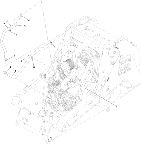 HOSE-RADIATOR, LOWER