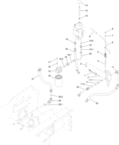 SHAFT-HANDLE, LOADER