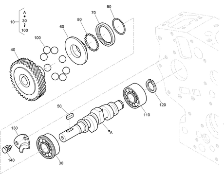 FUEL CAMSHAFT ASM