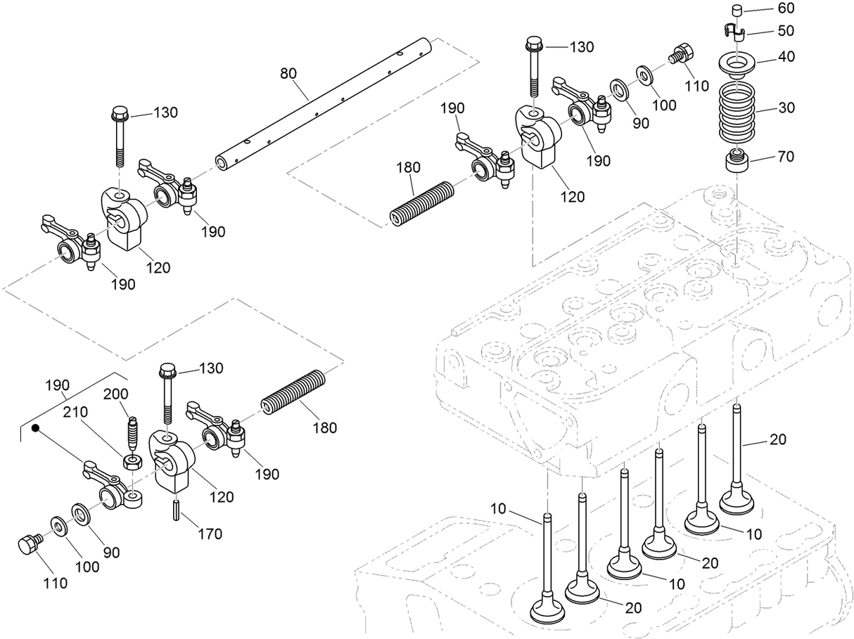 COLLET-SPRING, VALVE
