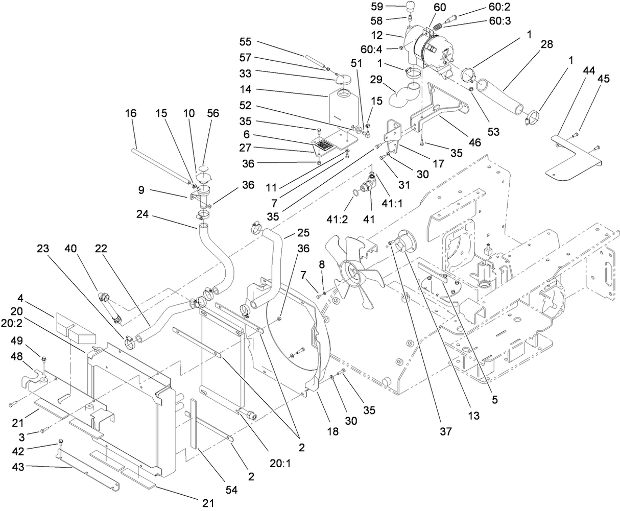 BRACKET-RADIATOR
