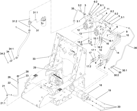 PUMP-HYD, RH