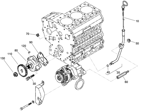 GASKET-PUMP, OIL