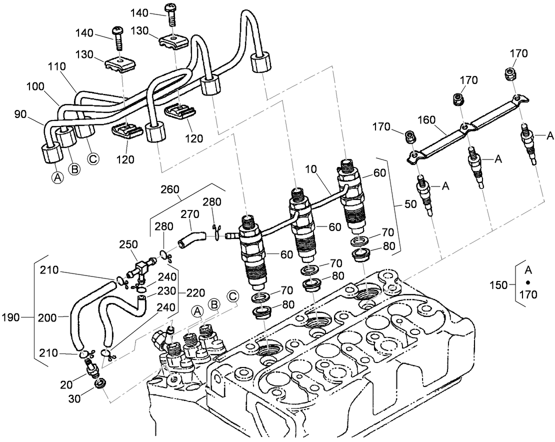 OVER FLOW PIPE ASM