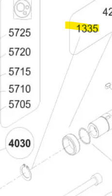 #1335 Snap ring