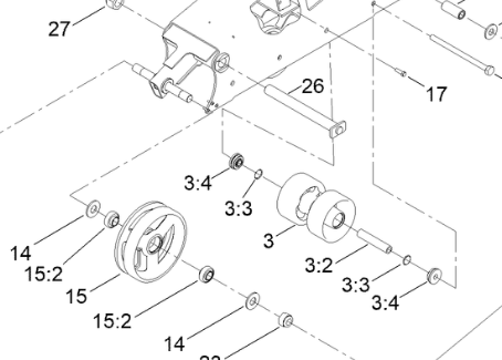 Guide Wheel (Tensioner Wheel Assembly)